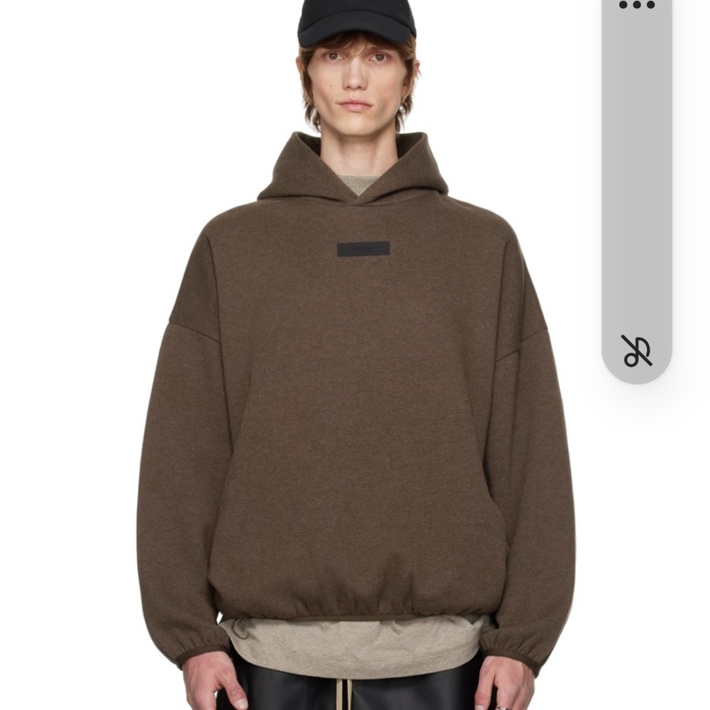 Brown Hoodie Sweatshirt